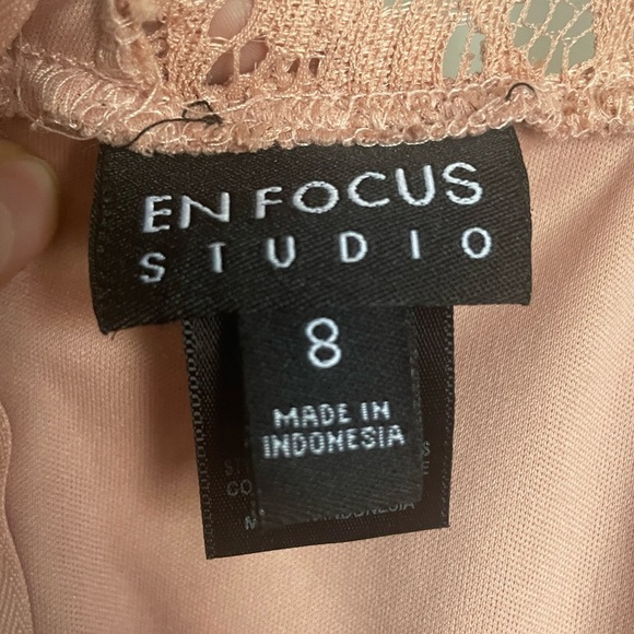 Enfocus Studio Pink Lace Dress. Pre-Owned. - Picture 4 of 4